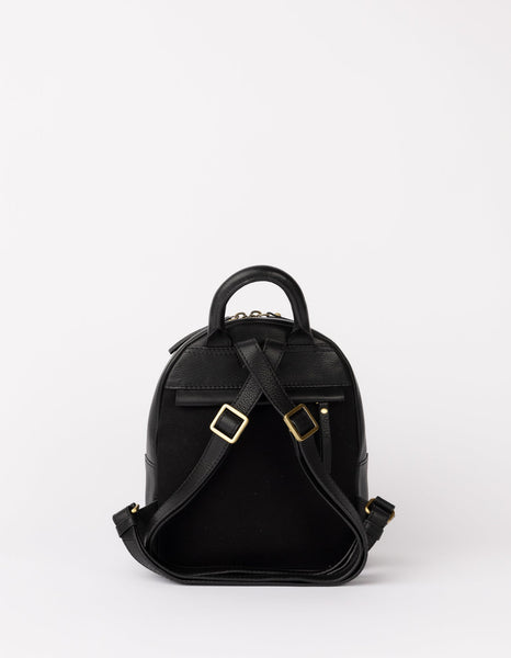 Ivy Mini Backpack - Black Soft Grain