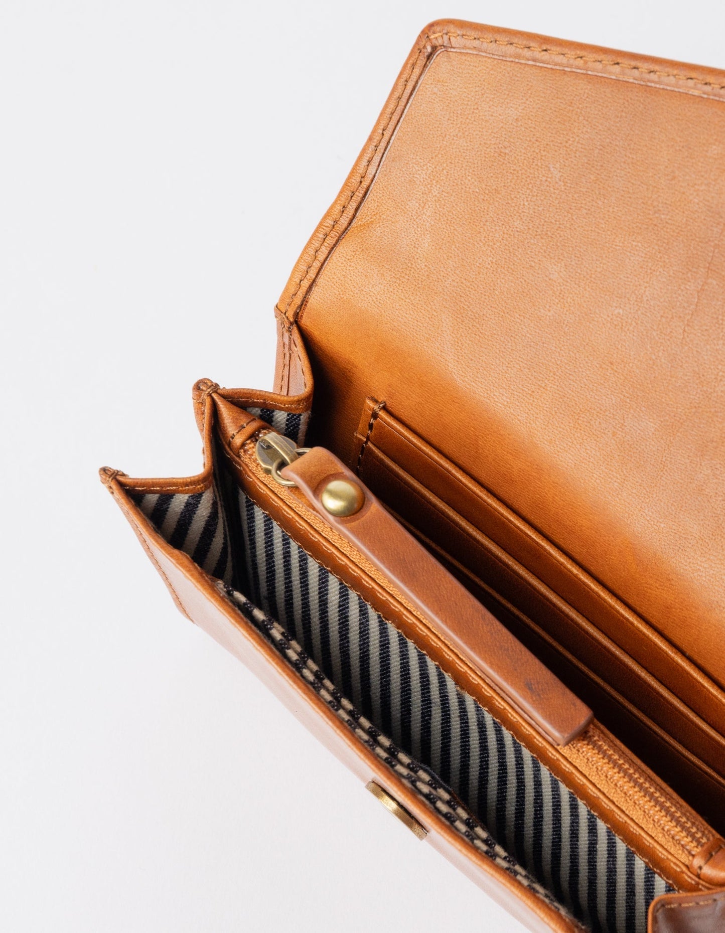 Jo's Purse - Cognac Classic Leather