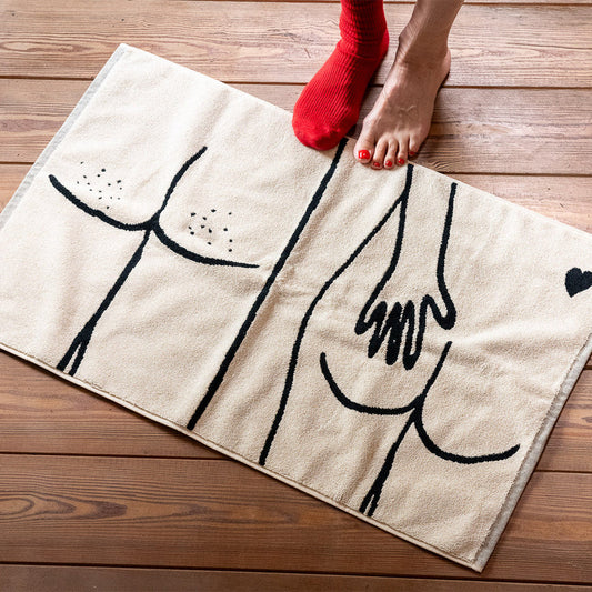 Bath Mat - Naked Couple