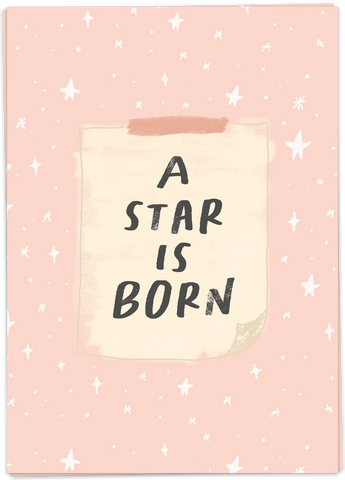 Kaart Blanche Baby – Star Is Born