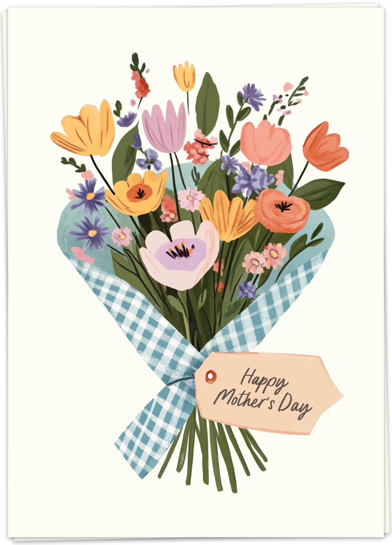 Kaart Blanche Mom - Mothers Day Bouquet