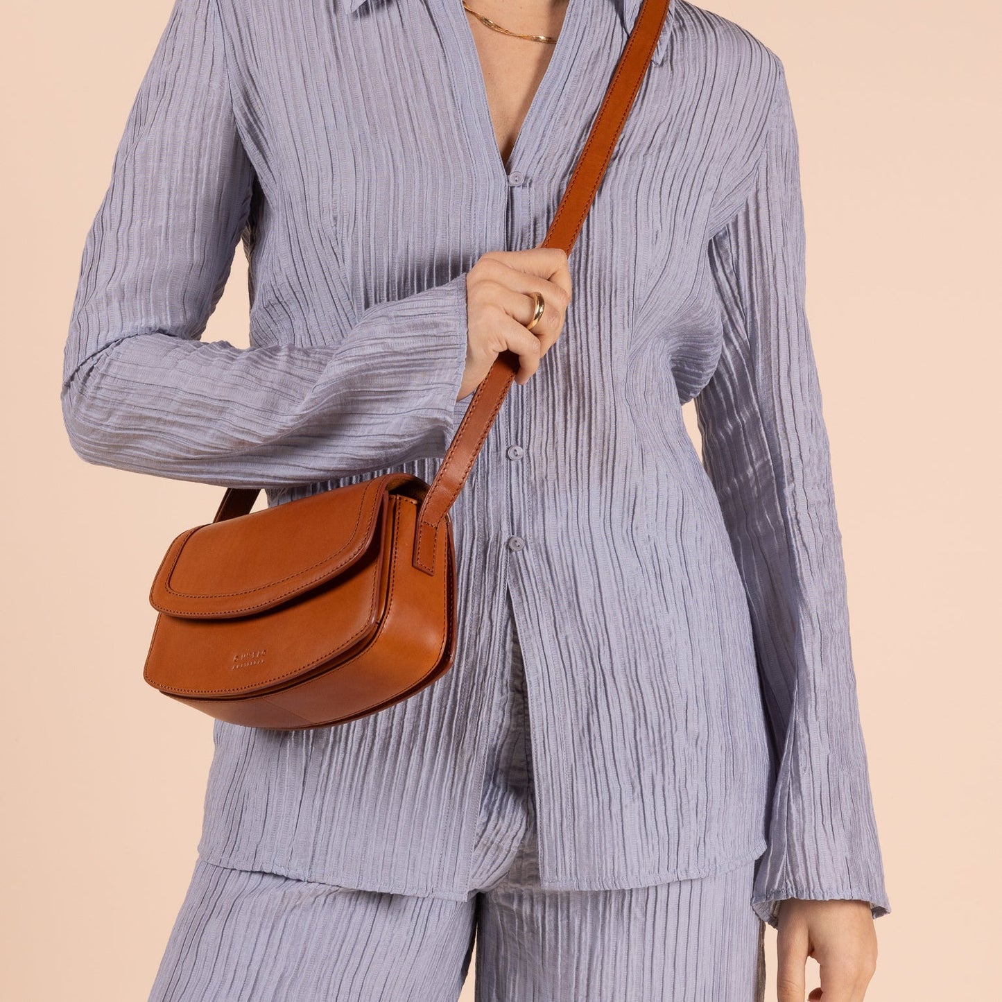 Kendalini Bag - Cognac Classic Leather