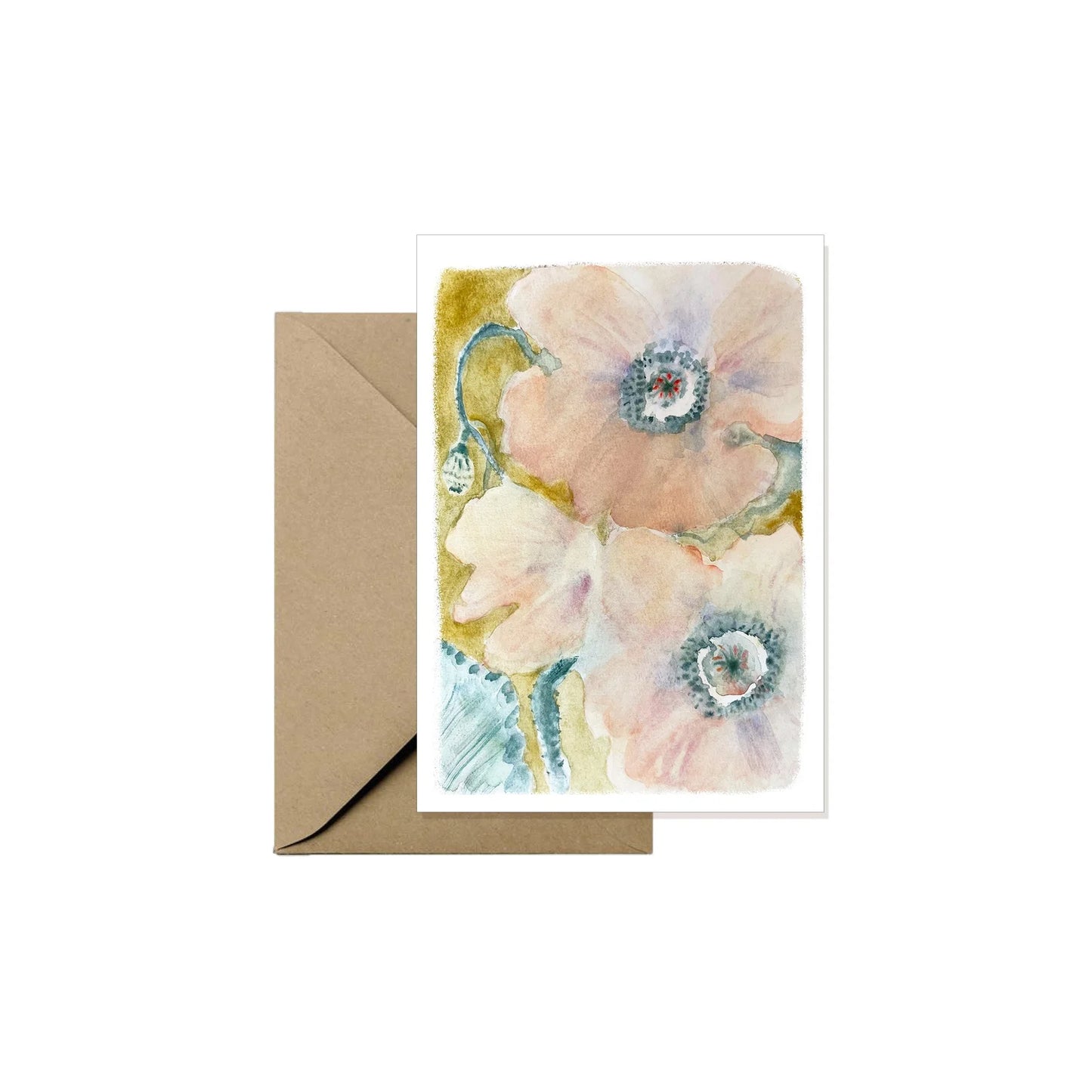 Mini Greeting Card - Papaver