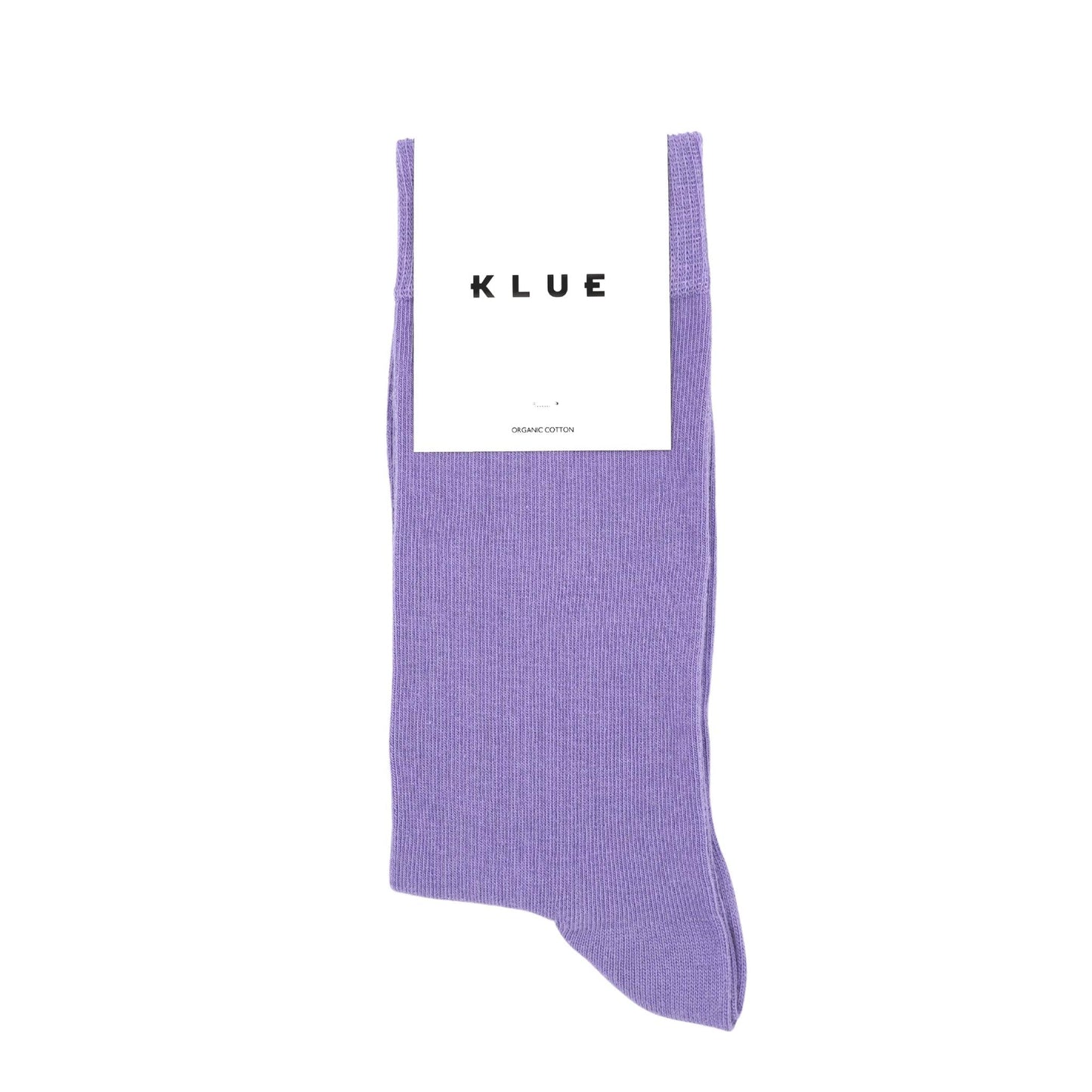 Organic Solid Socks - Lilac