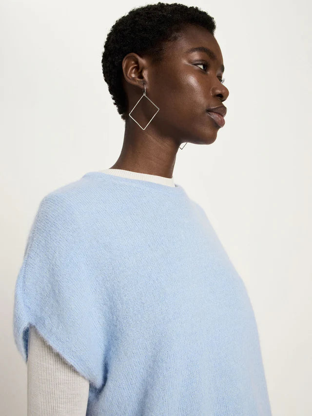 Sleeveless Jumper - Sea