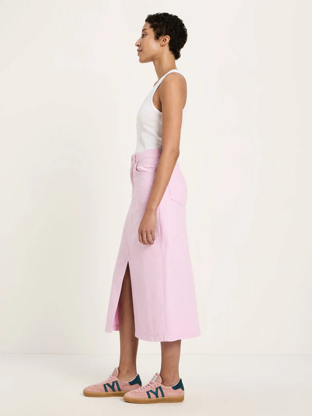Skirt With Slit - Orchid