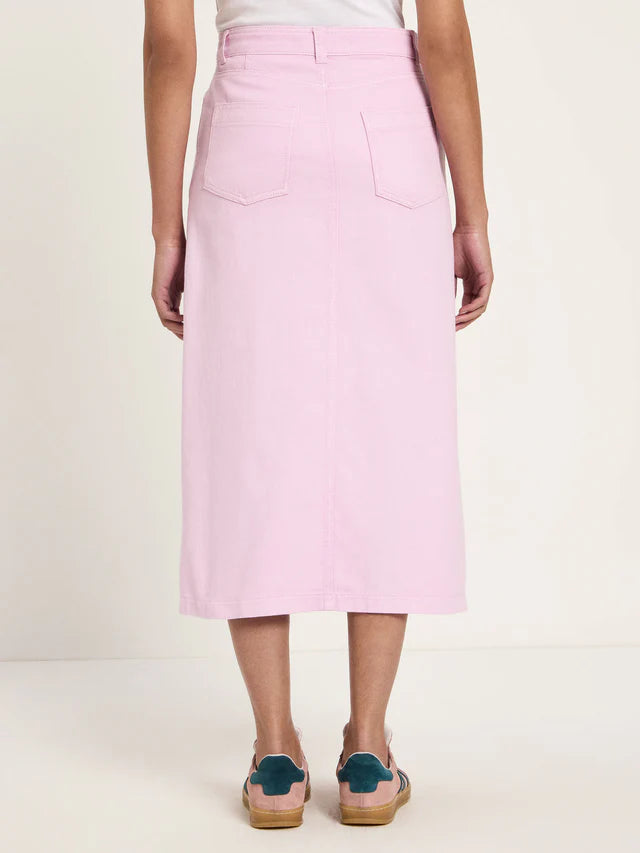 Skirt With Slit - Orchid