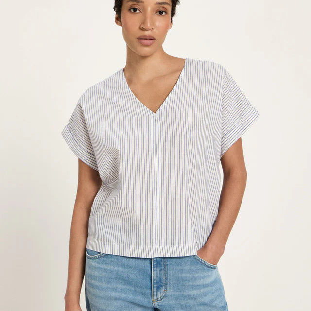 Blouse Top - Striped