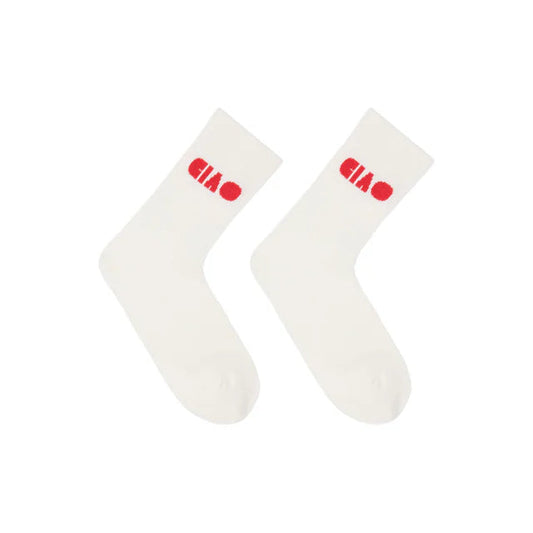 Statement Socks - Off-White