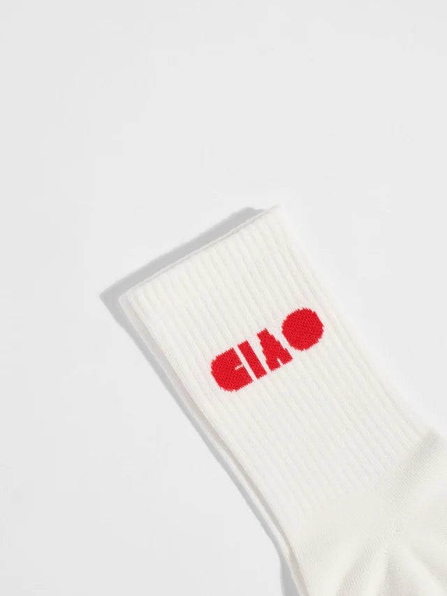 Statement Socks - Off-White