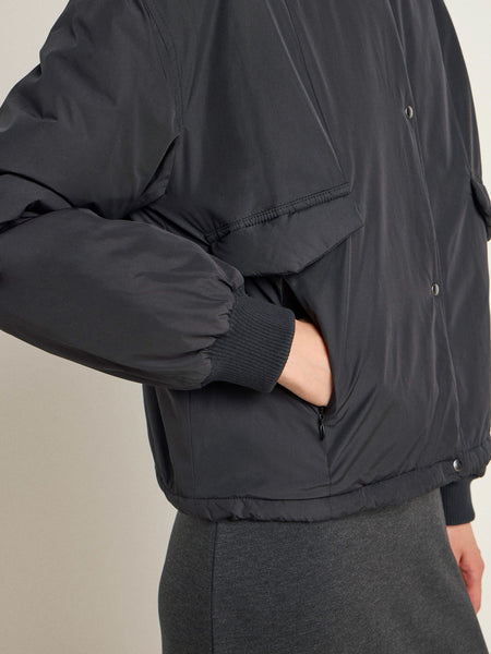 Padded Blouson - Black