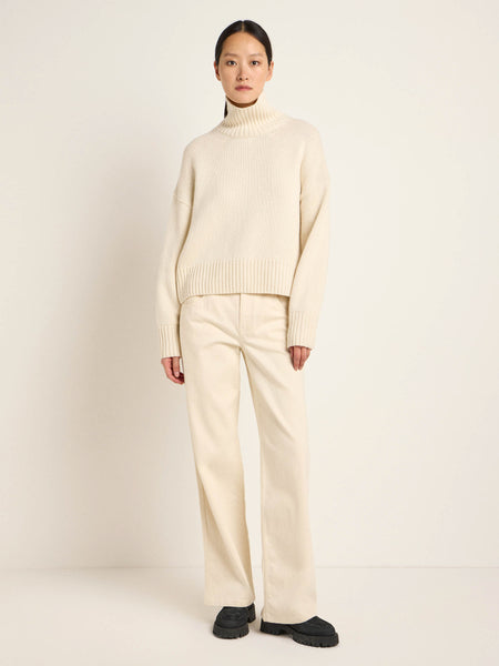 LAST ONE in 40 - Oversized Wool Jumper - Off-white