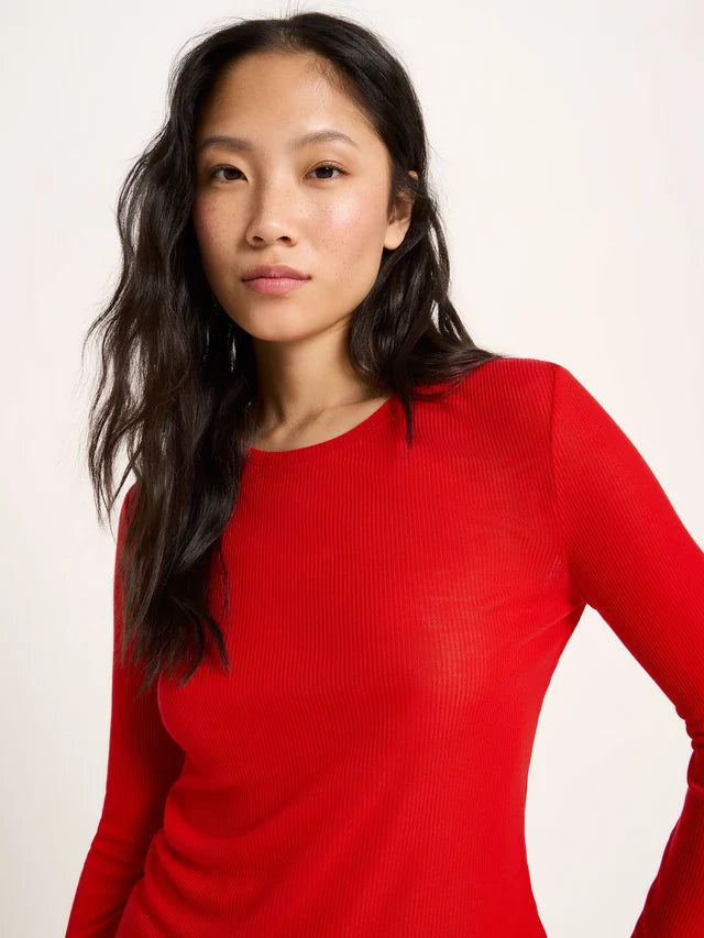 Longsleeve Tencel - Red