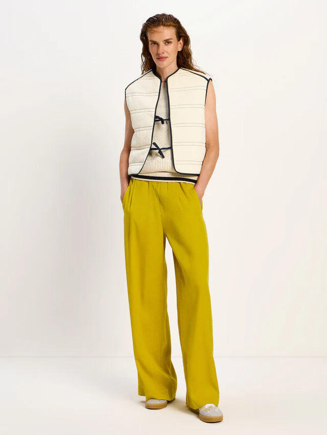 Wide-Leg Pants - Kiwi