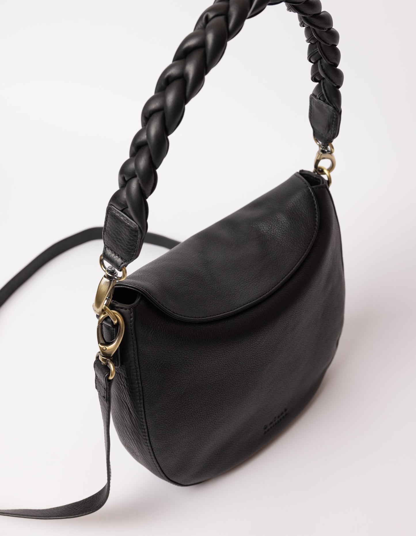 Lana Bag - Black Soft Grain Leather