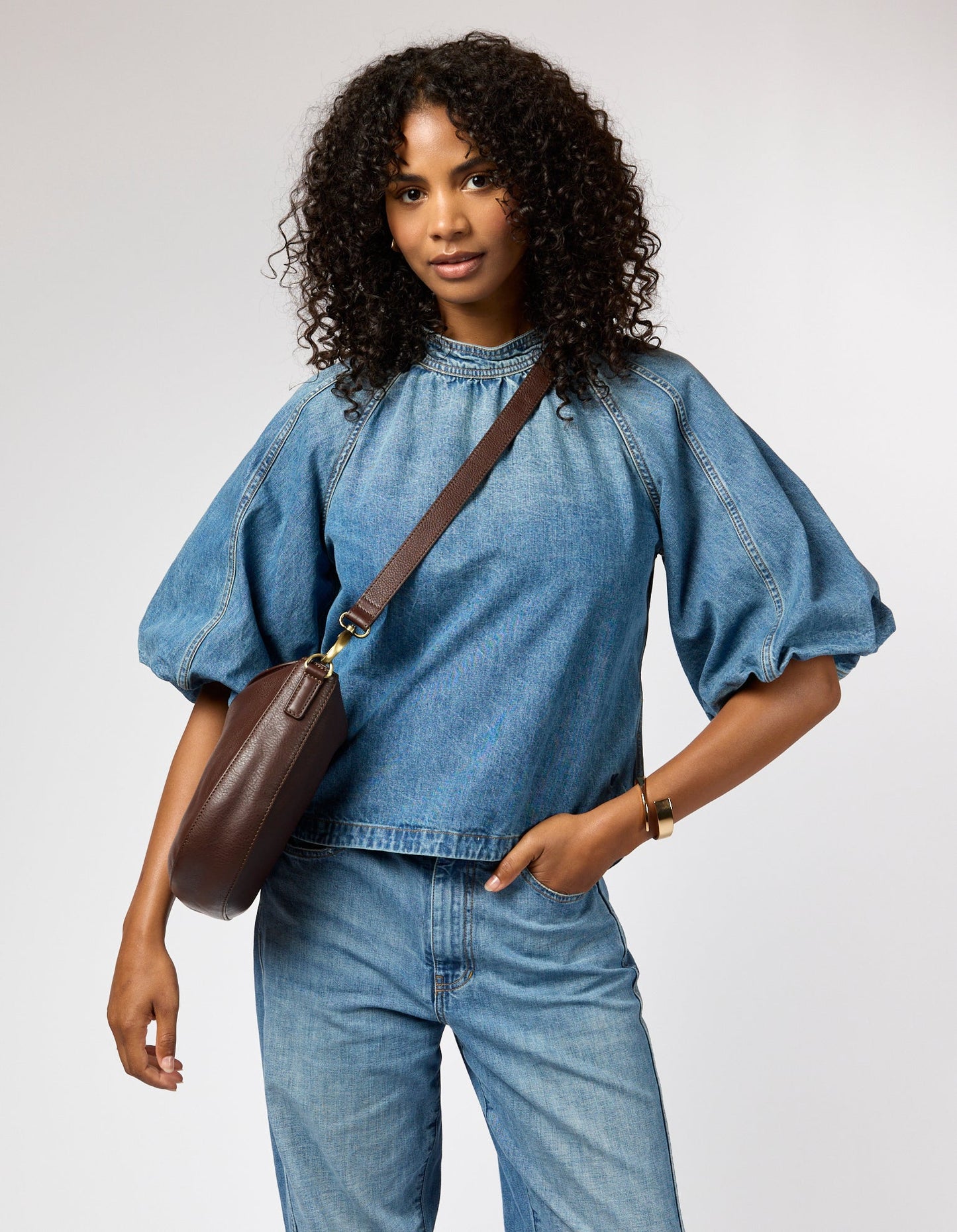Lana Bag - Chocolate Soft Grain Leather