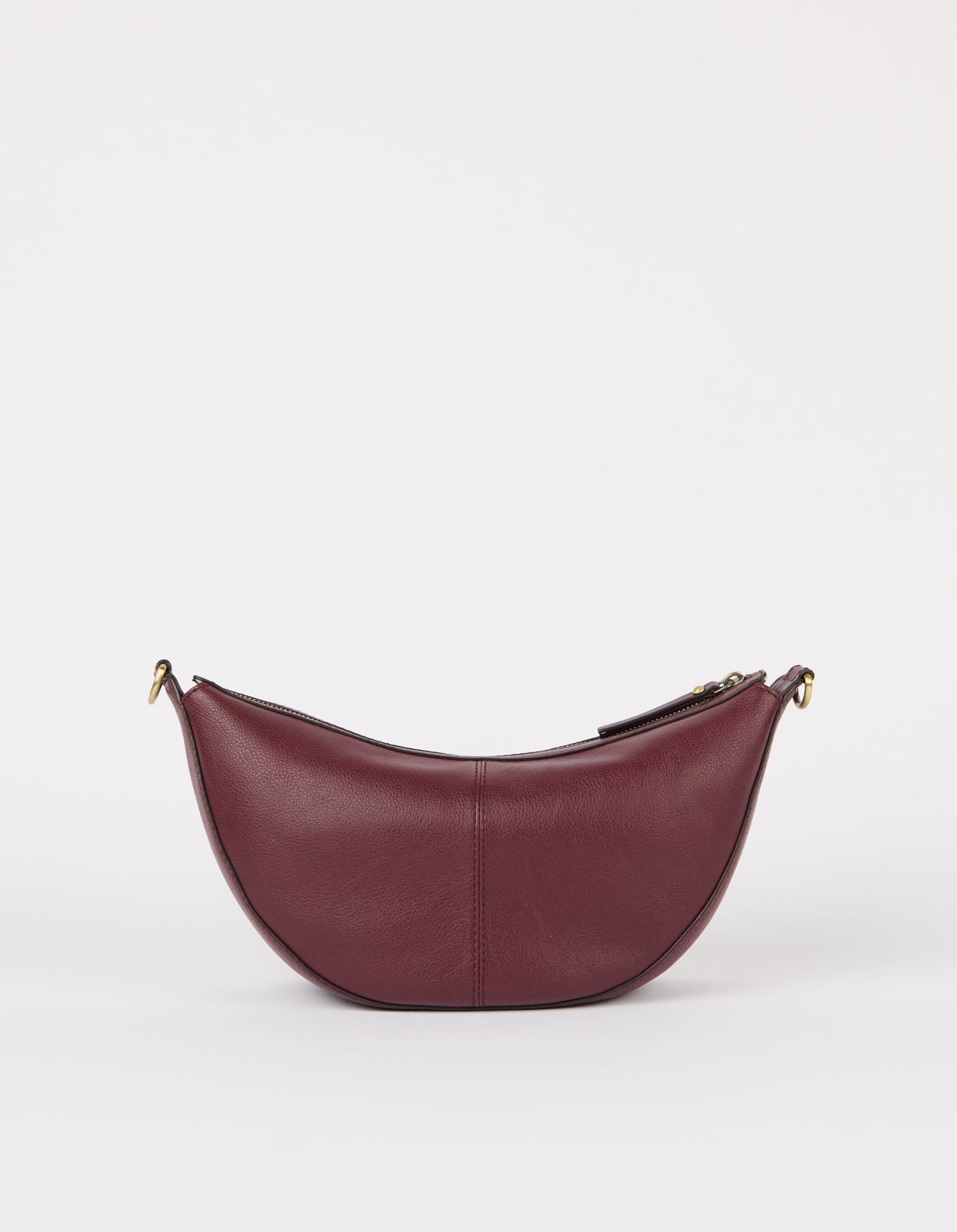 Leo Twisted Handle - Dark Cherry Soft Grain Leather