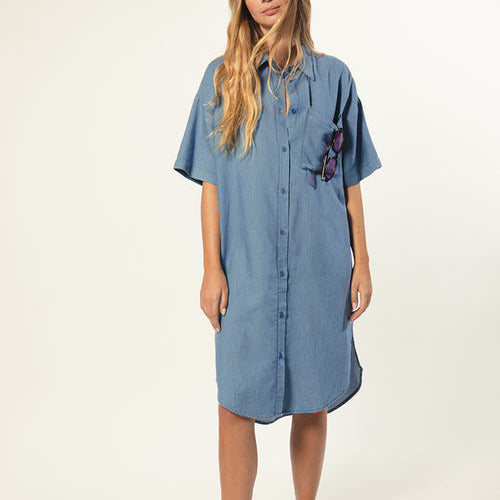 Maya Dress - Blue Sky