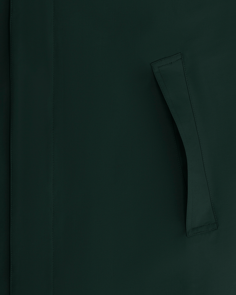 LAST ONE in S - Maium Mac Rain Coat or Poncho - Pine Green