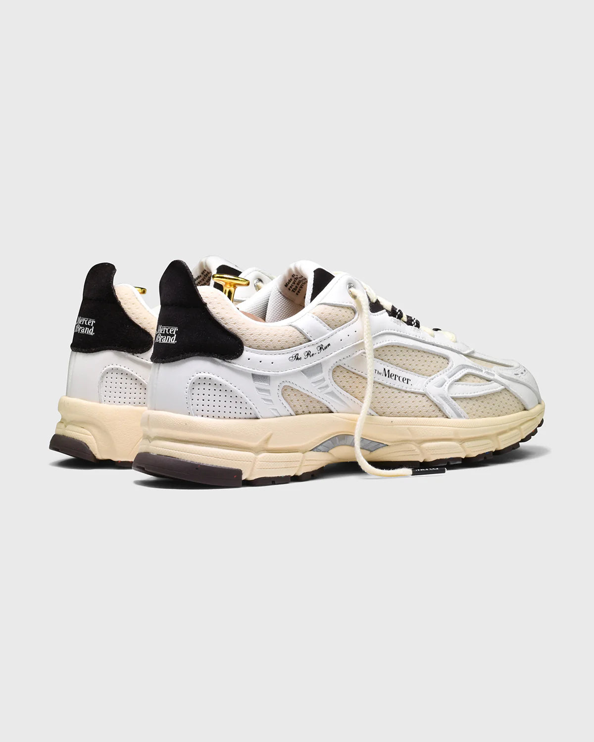 The Re-Run Vintage Nappa - White/Brown