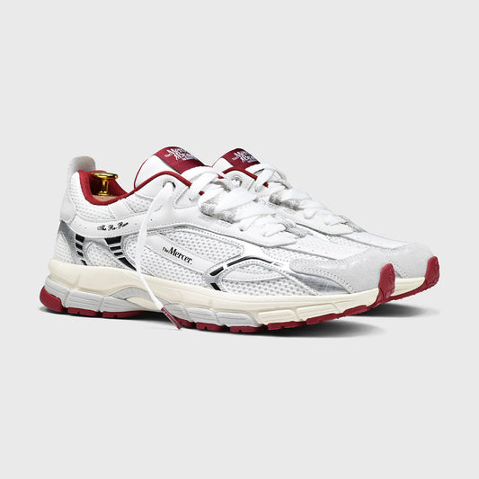 The Re-Run White Silver - Dark Red