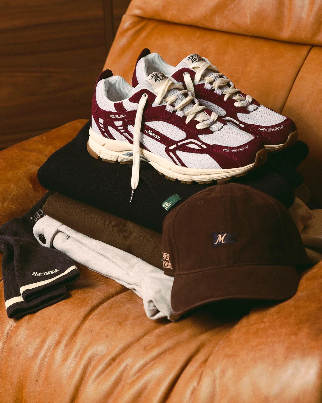 The Re-Run Vintage -  Dark Red