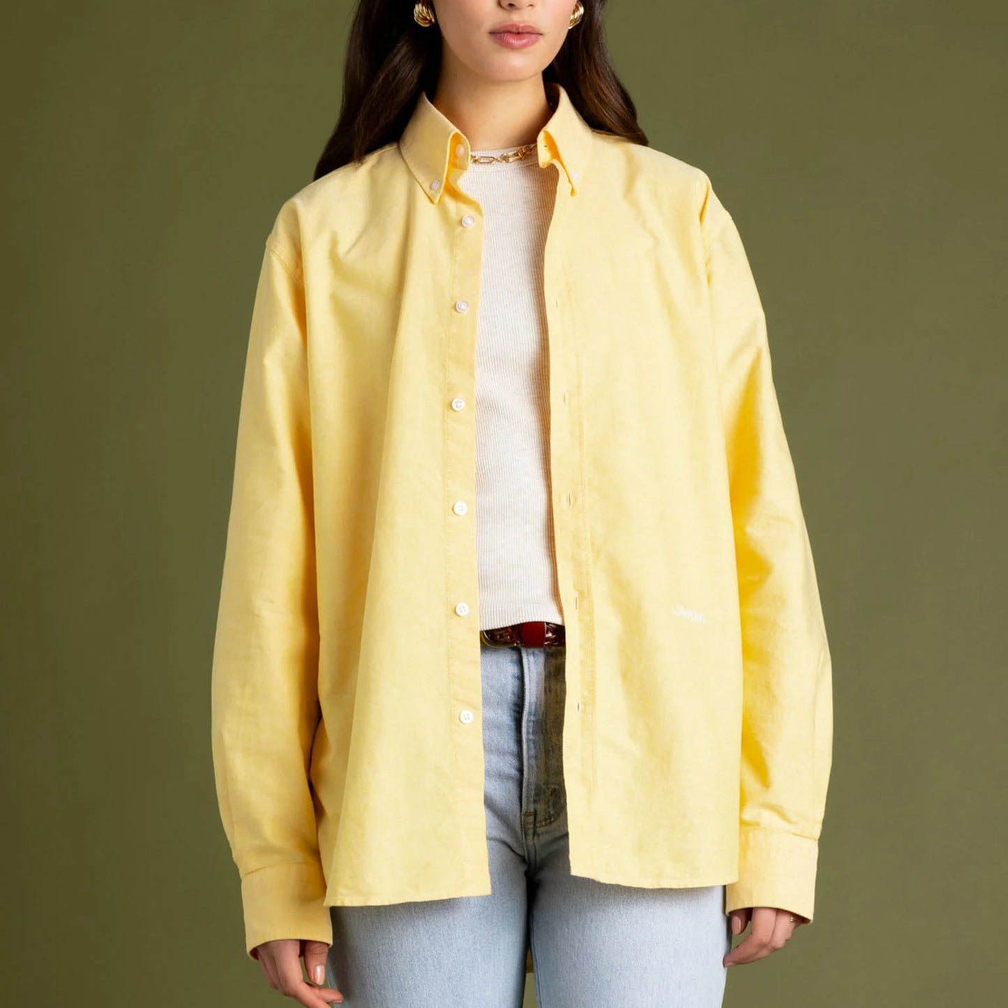 Oxford Shirt - Soft Yellow