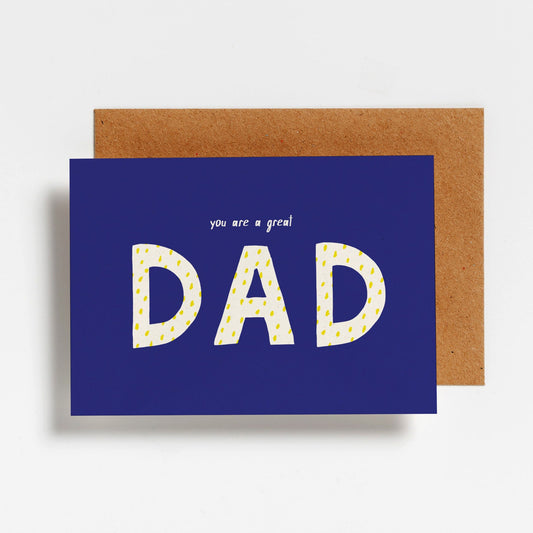 Postcard - You Are Great Dad