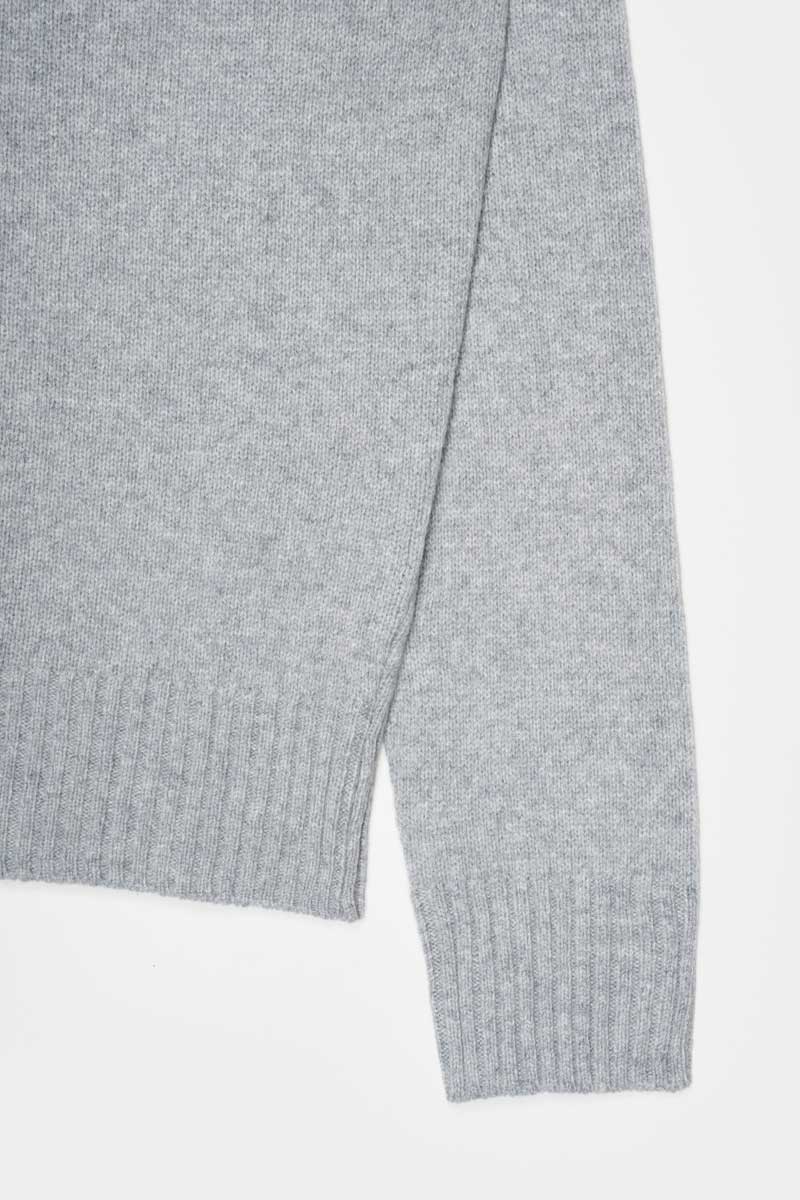 Laura Wool Sweater - Grey Calce