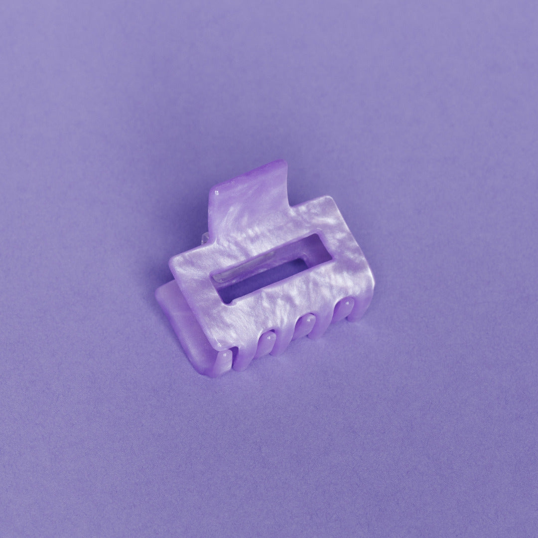 Hair Clip Small - Grape