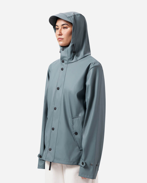 Raincoat Original Short - Blue Grey