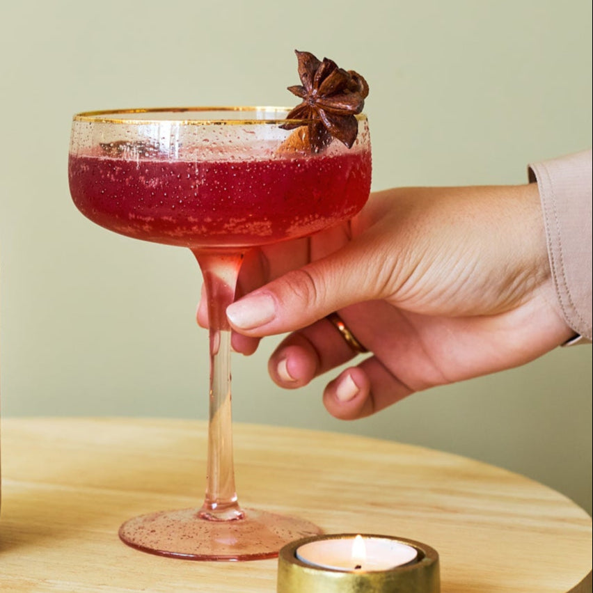 Botanic Spritz Mocktail Pouchbag - Cherry Cinnamon