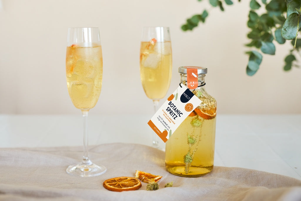 Botanic Spritz Mocktail Bottle - Orange Yarrah Elderflower