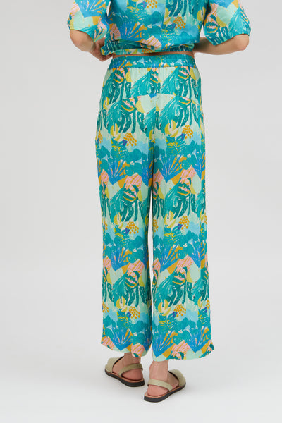 LAST ONE in XL - Mekong Pants - Botanic Print