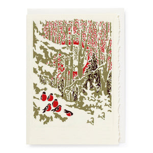 Archivist Gallery Greeting Card - Winter Trees