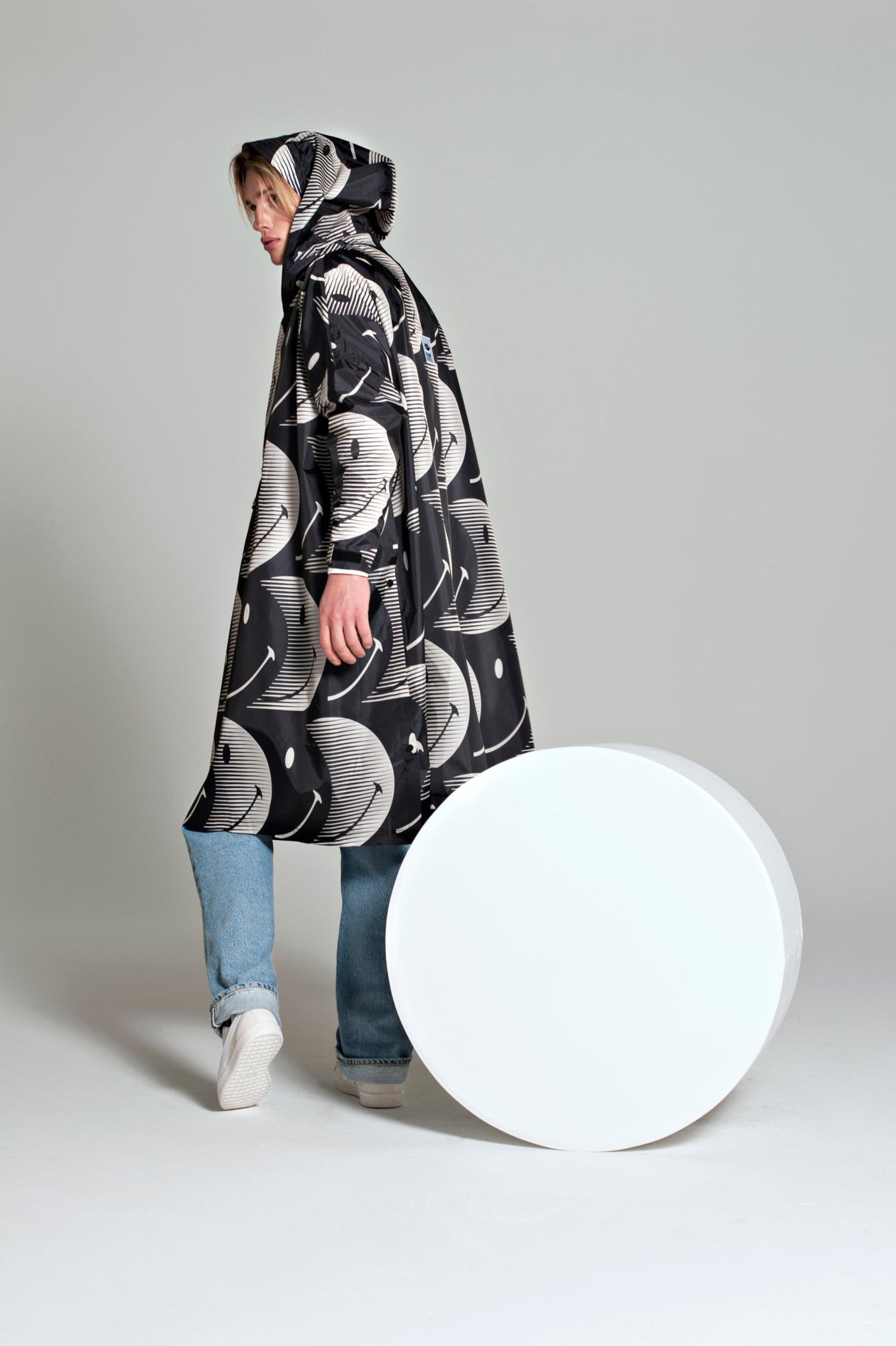 Poncho - Half Moon Smiley