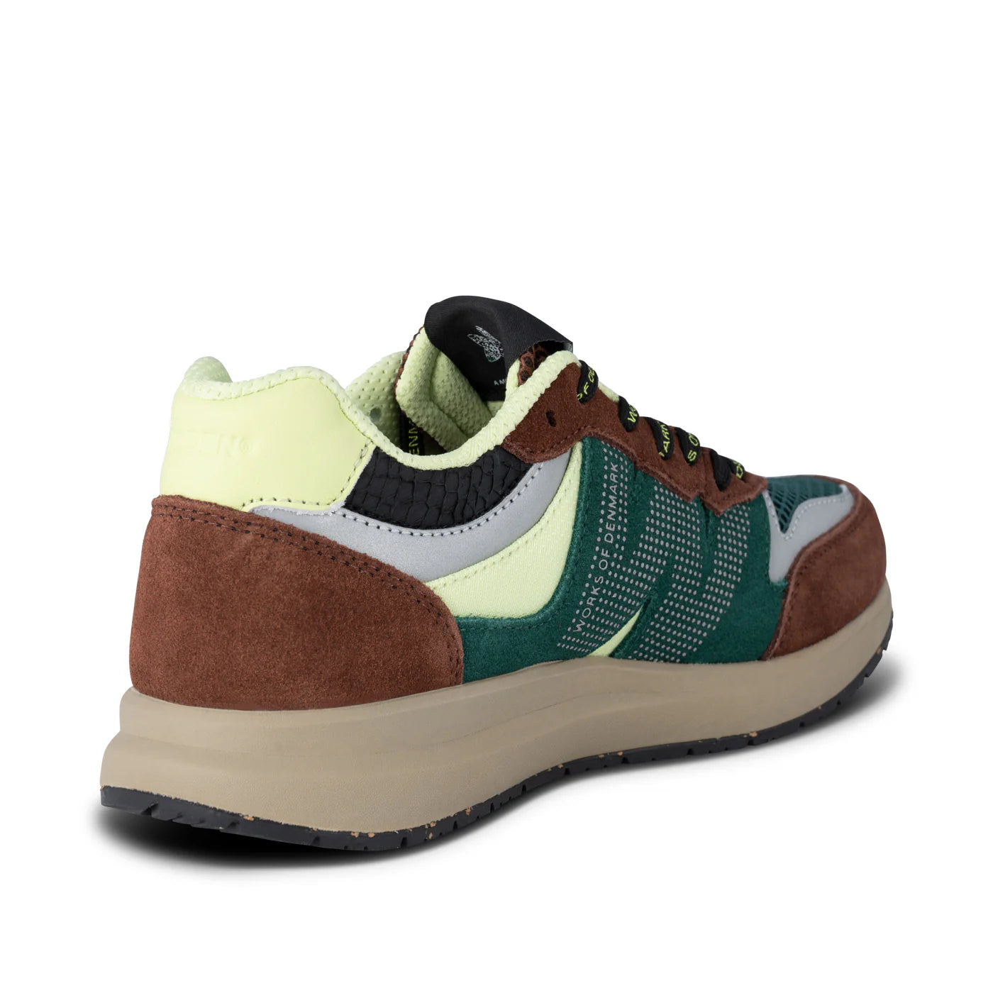 Rigmor Open Mesh Sneaker - Sepia/Deep Forest