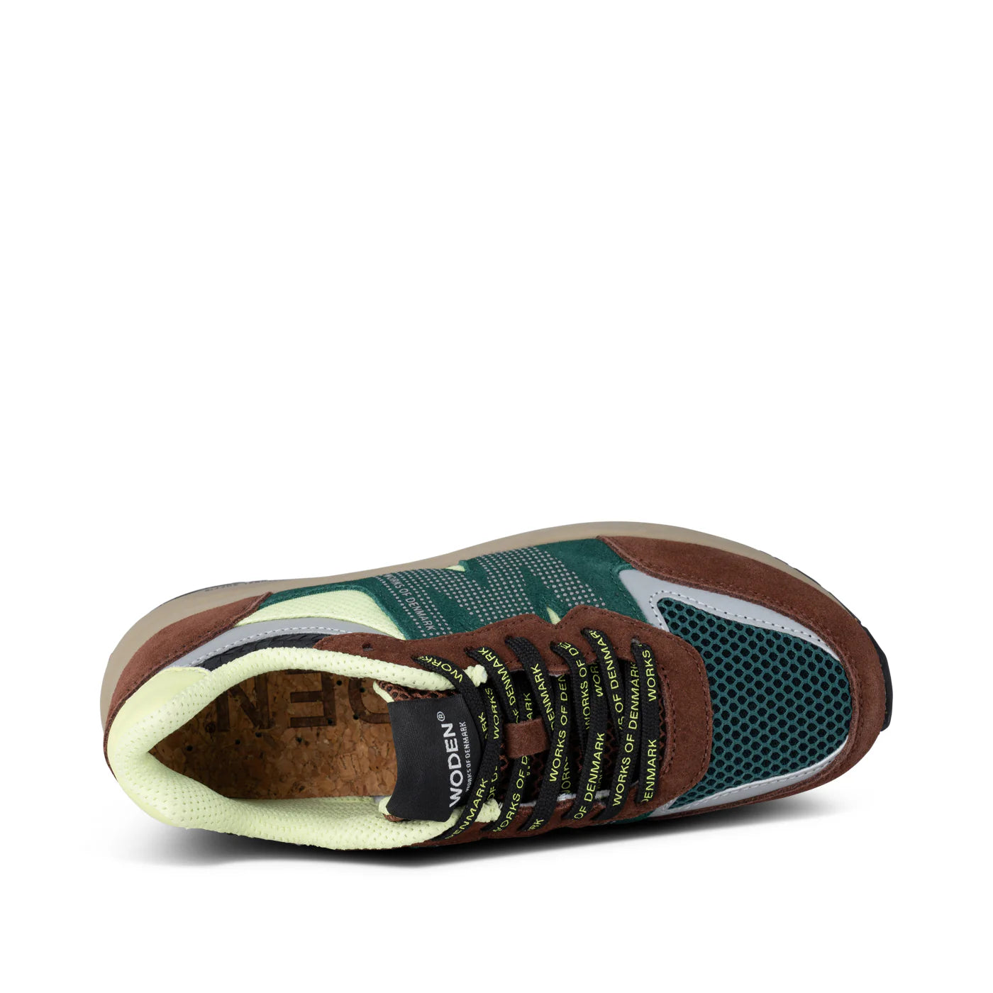 Rigmor Open Mesh Sneaker - Sepia/Deep Forest