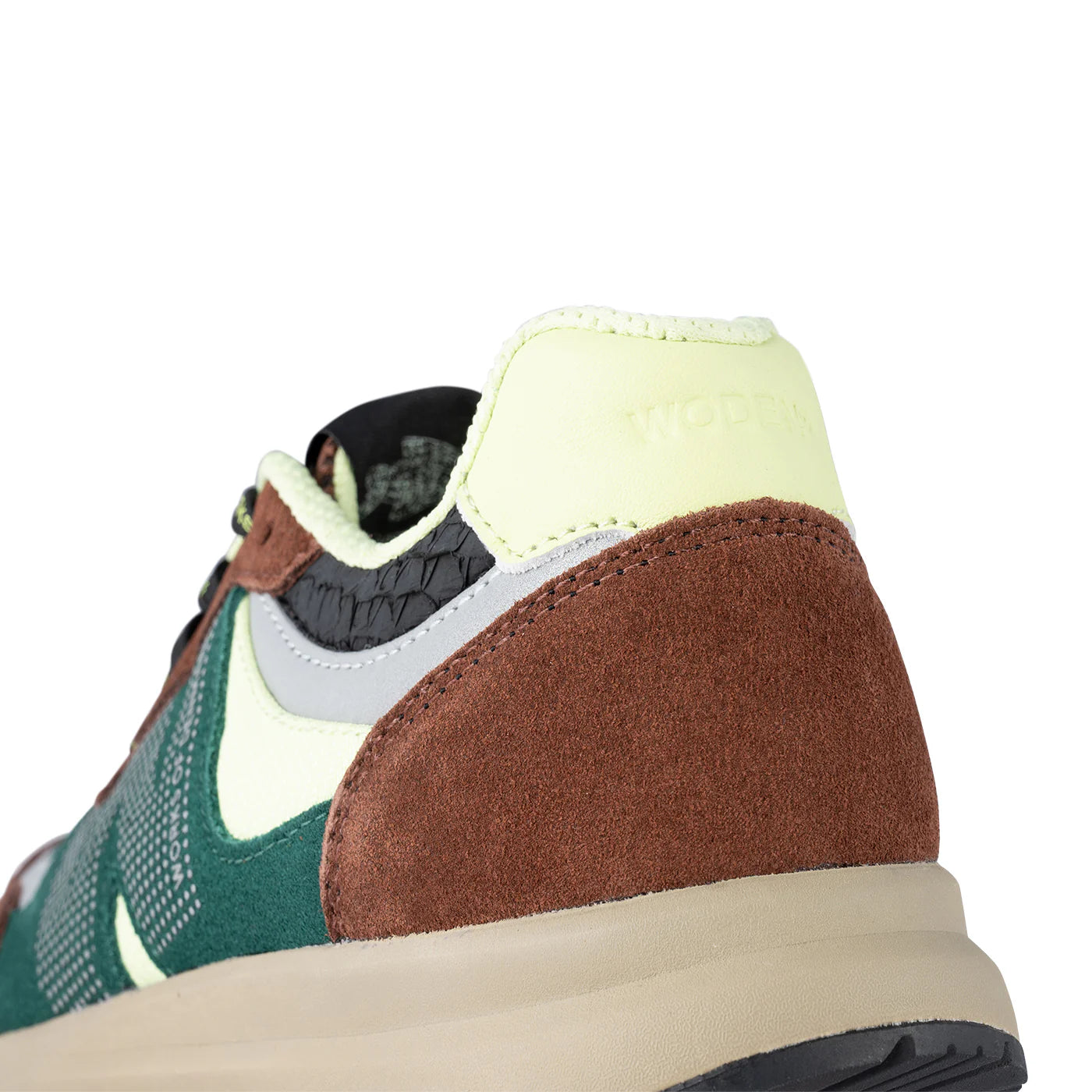 Rigmor Open Mesh Sneaker - Sepia/Deep Forest