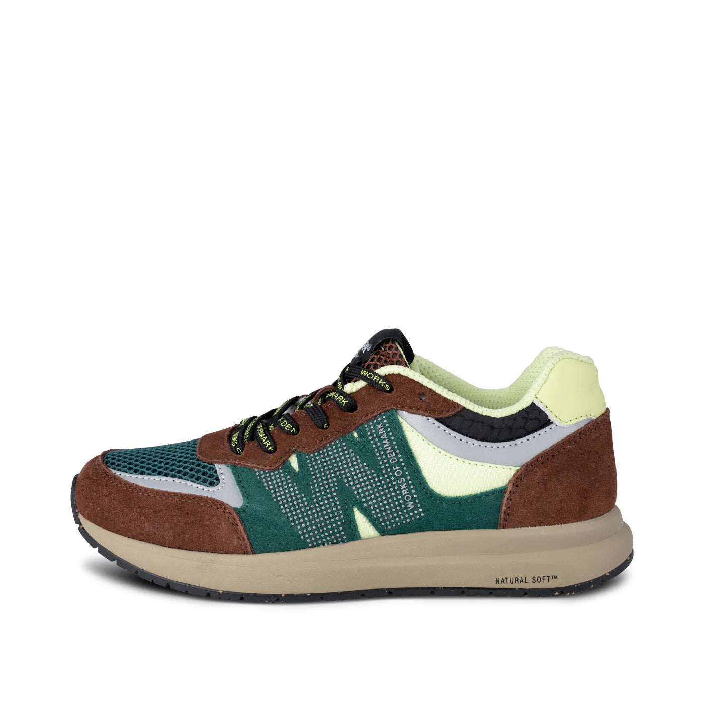 Rigmor Open Mesh Sneaker - Sepia/Deep Forest