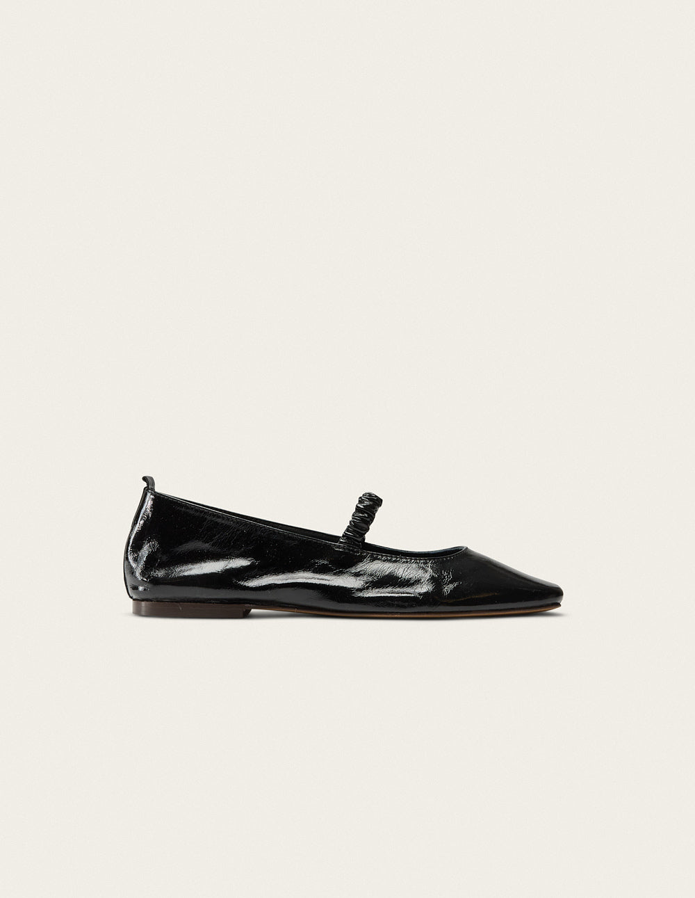 Ballerina Serra - Pleated Black
