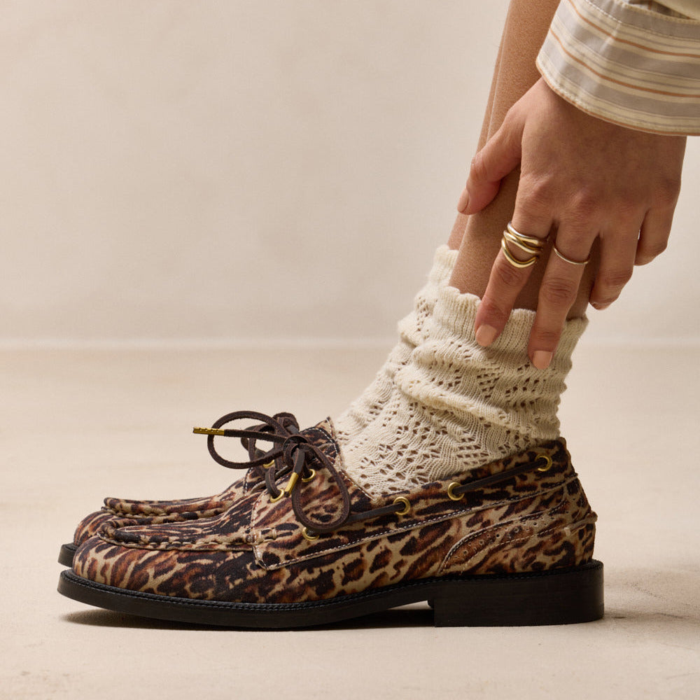 Niza Derbies - Suede Bengal