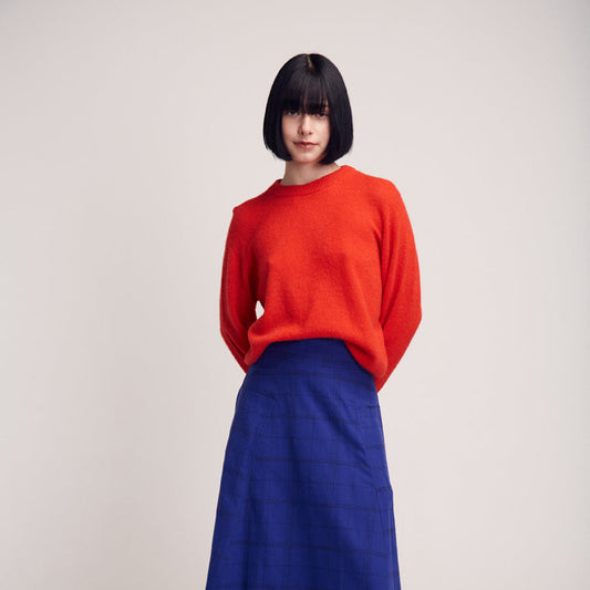 LAST ONE in M - Babol Alpaca Jumper - Red