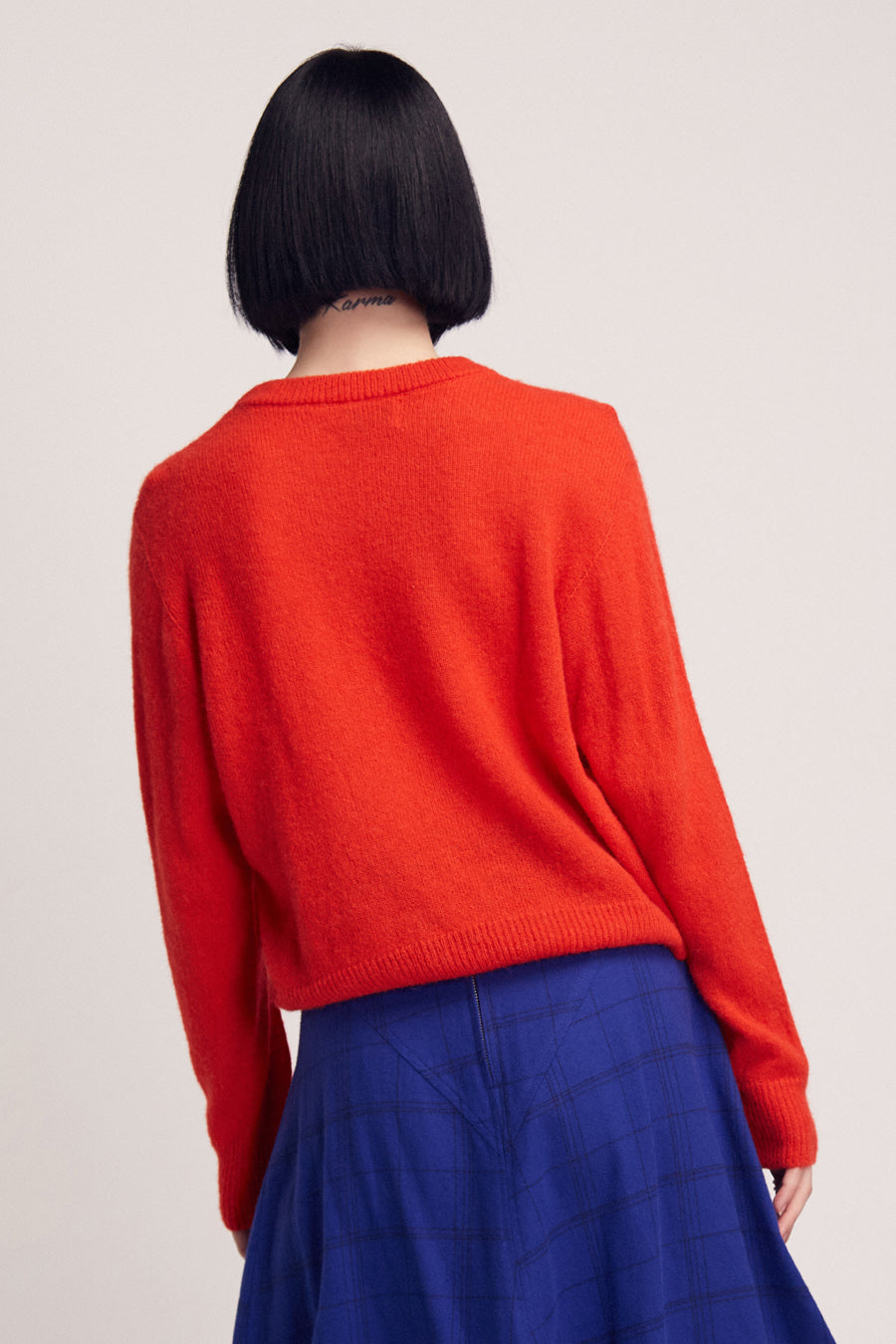 LAST ONE in M - Babol Alpaca Jumper - Red