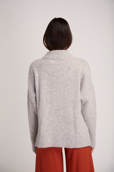 Nun Jumper - Light Grey