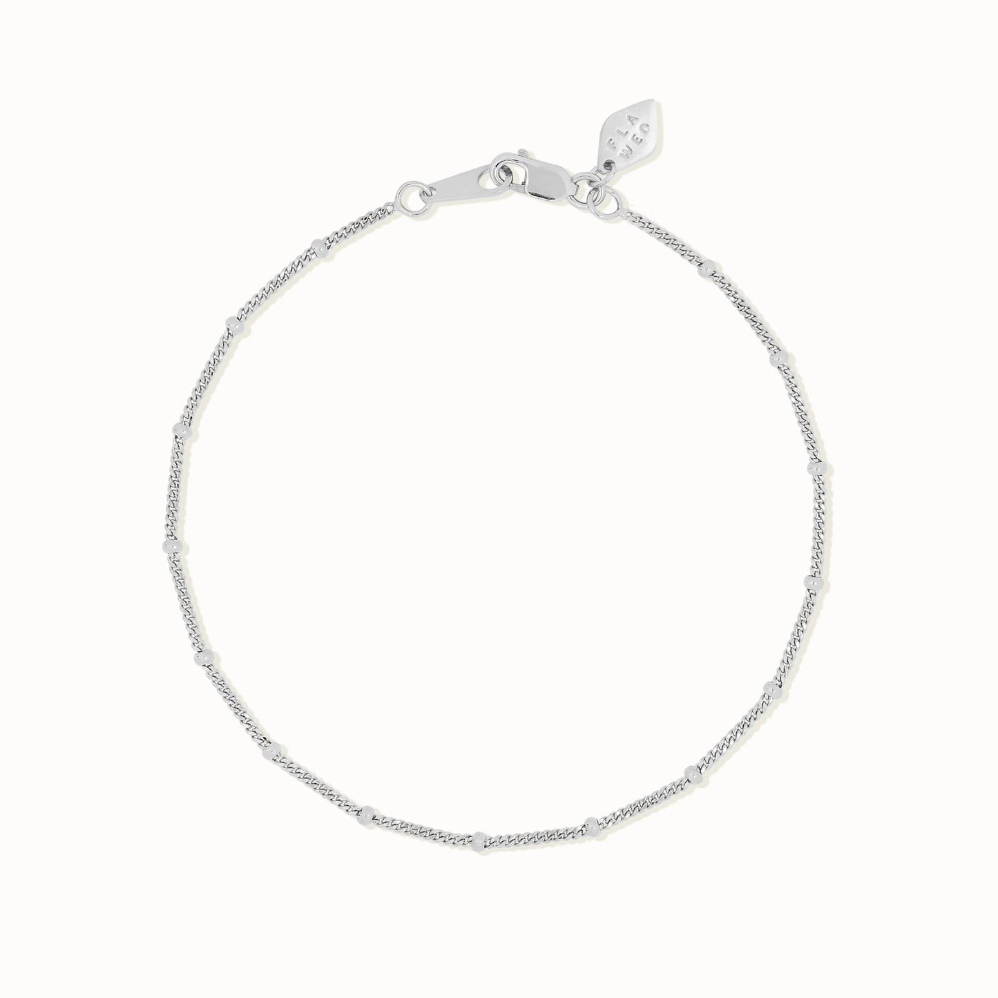 Flawed Dotted Bracelet - Silver