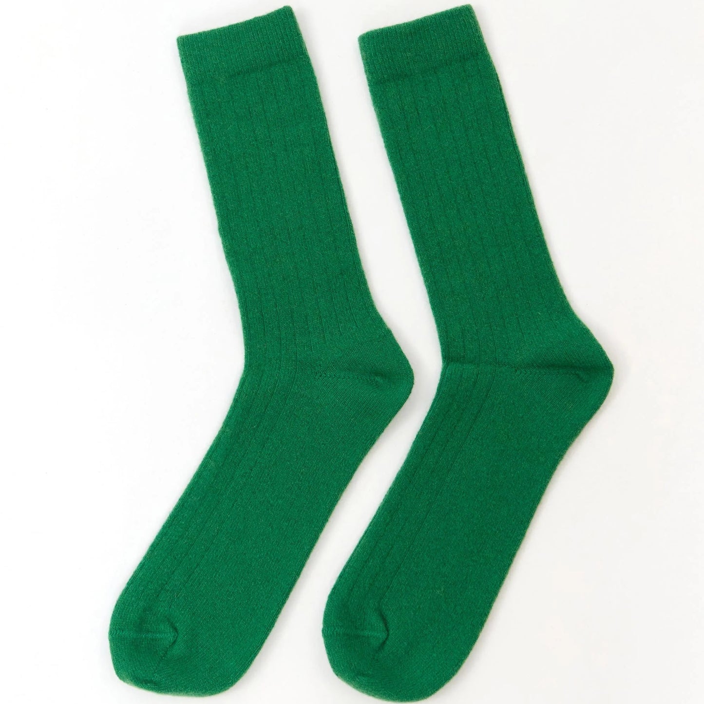 Lisos Wool Socks - Green