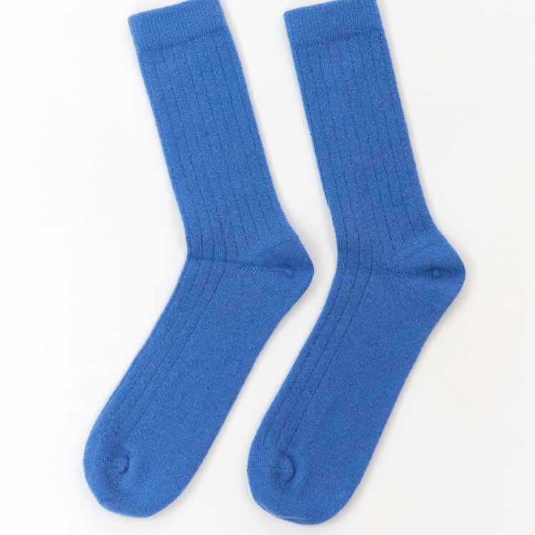 Lisos Wool Socks - Blue