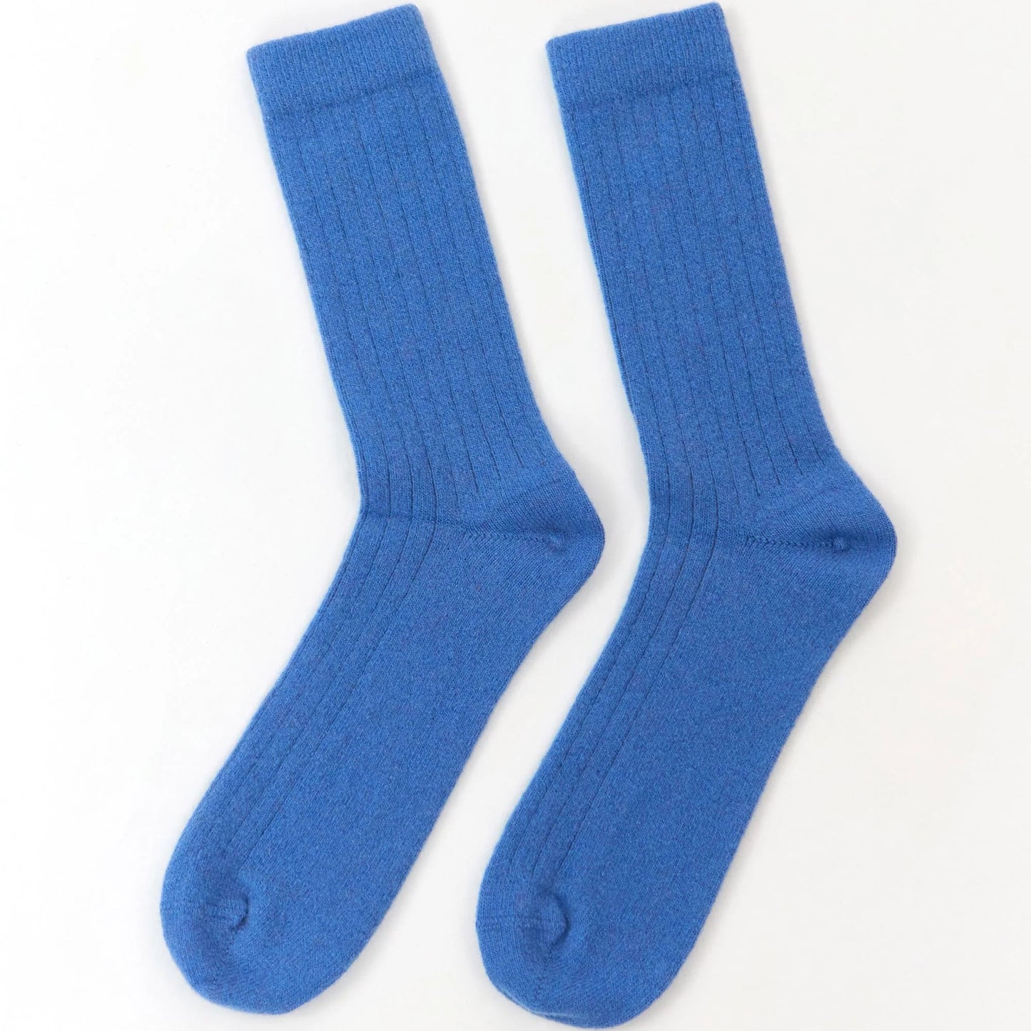 Lisos Wool Socks - Blue