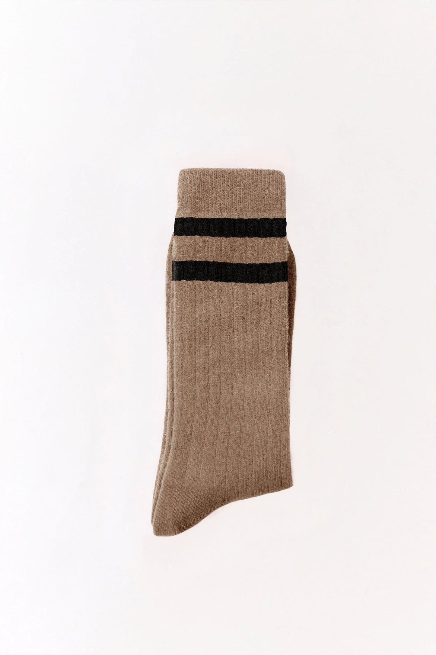 Vintage Wool Socks - Beige